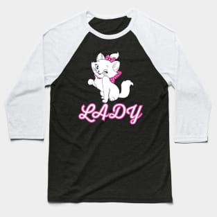 Lady tee design birthday gift graphic Baseball T-Shirt